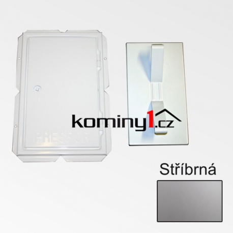 Komínové dvířka pro Komíny Prespor - stříbrná