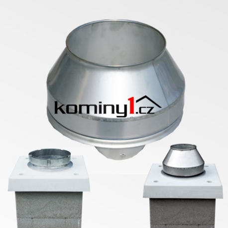 Komínová odvětrávací hlavice ke komínu PRESPOR NOV UN1 pr. 160 mm