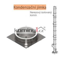Kondenzační jímka - pro nerezové izolované komíny s 25 mm izolací