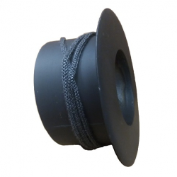 Kouřová redukce s těs. šňůrou a kroužkem pr.  130/200 mm v tl. 1,5 mm