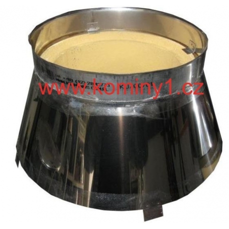 Ukončovací kónus pro komín Termat pr. 140 mm